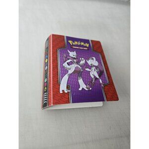 Pokemon Trading Card Game Mini Binder 2015 Mewtwo Mega Mewtwo Chesnaught Album